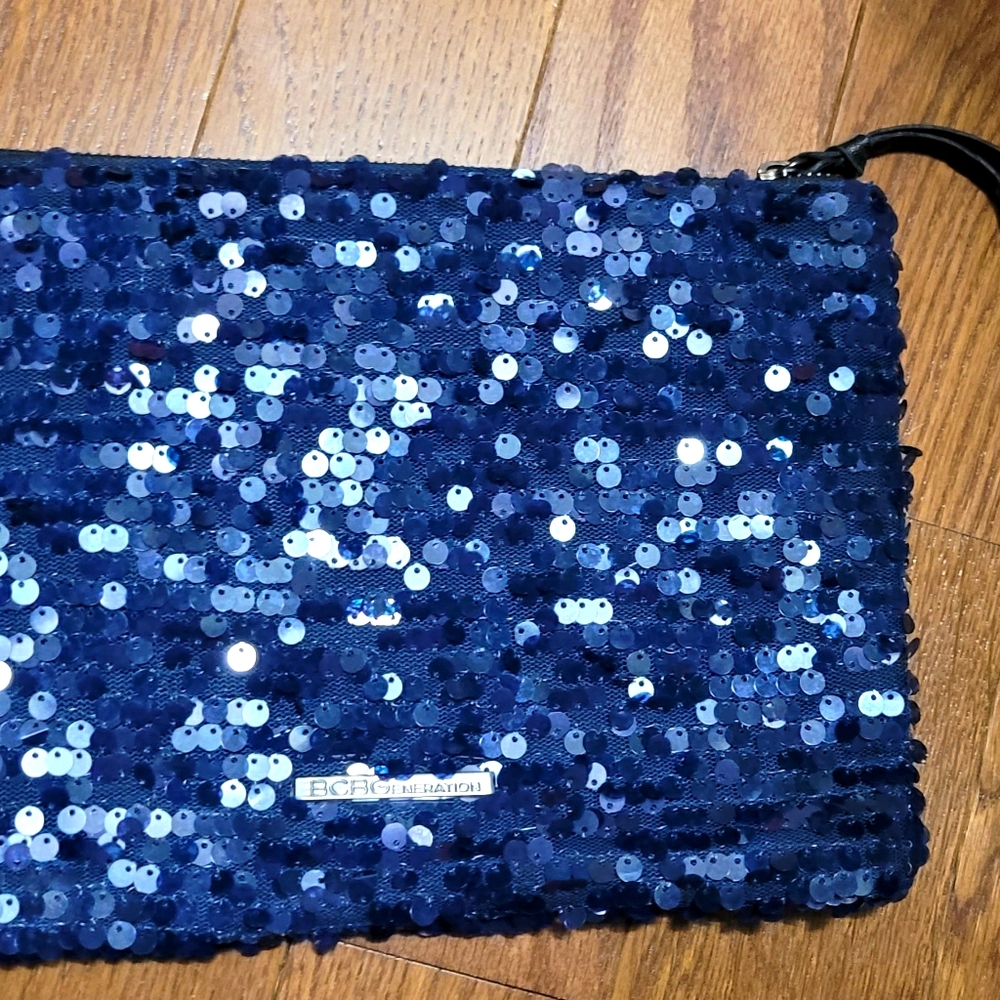 BCBGeneration Sequin Zipper Bag